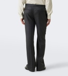 The Row Solal cashmere straight pants