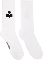 Isabel Marant White Siloki Socks