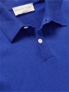 Derek Rose - Jacob Sea Island Cotton Polo Shirt - Blue