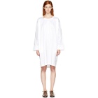 Nehera White Deron T-Shirt Dress
