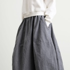 YMC Women's Parachute Midi Skirt in Charcoal