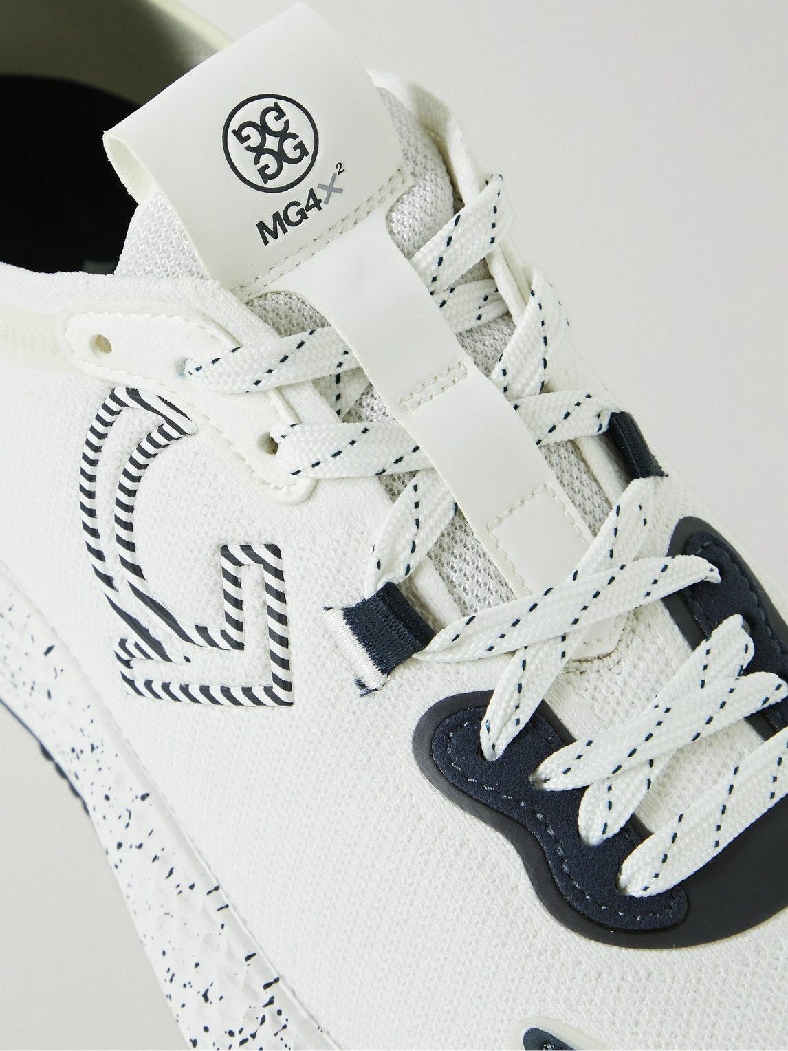 G/FORE - MG4X2 Leather and Suede-Trimmed Mesh Golf Sneakers G/FORE - MG4X2 Leather and Suede-Trimmed Mesh Golf Sneakers