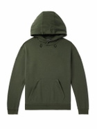 Loro Piana - Vogel Cotton and Cashmere-Blend Jersey Hoodie - Green
