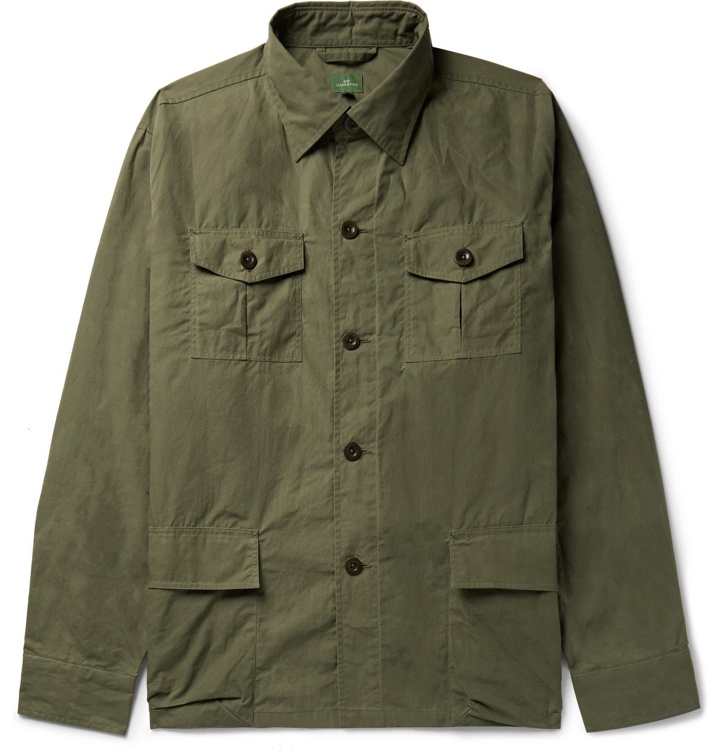 Photo: Sid Mashburn - Cotton-Canvas Jacket - Green