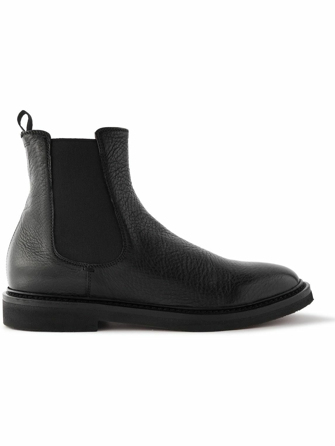 Officine Creative - Hopkins Full-Grain Leather Chelsea Boots - Black ...