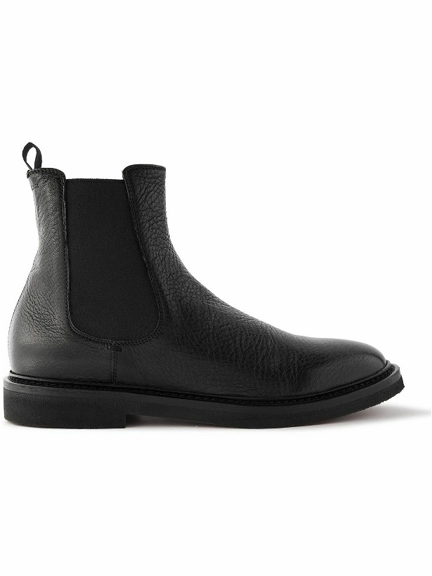 Photo: Officine Creative - Hopkins Full-Grain Leather Chelsea Boots - Black