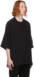 Undercover Black Oversized Fleece T-Shirt