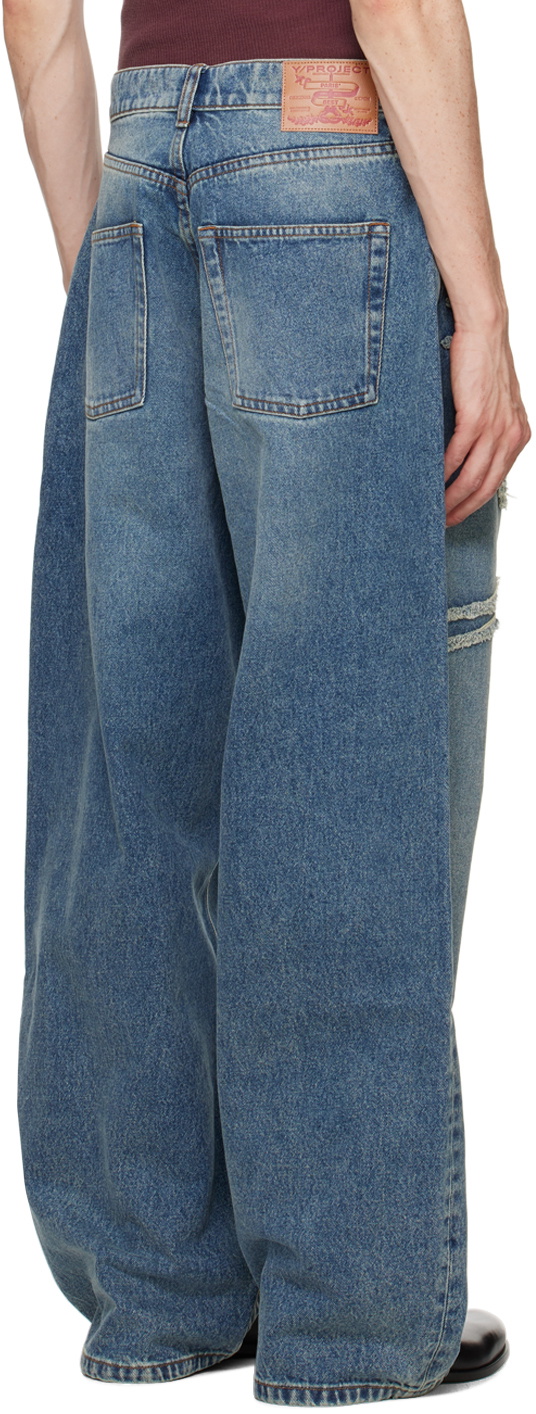 Y/Project Blue Paris' Best Patch Jeans Y/Project