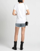 Heron Preston Womens Denim shorts in Blue