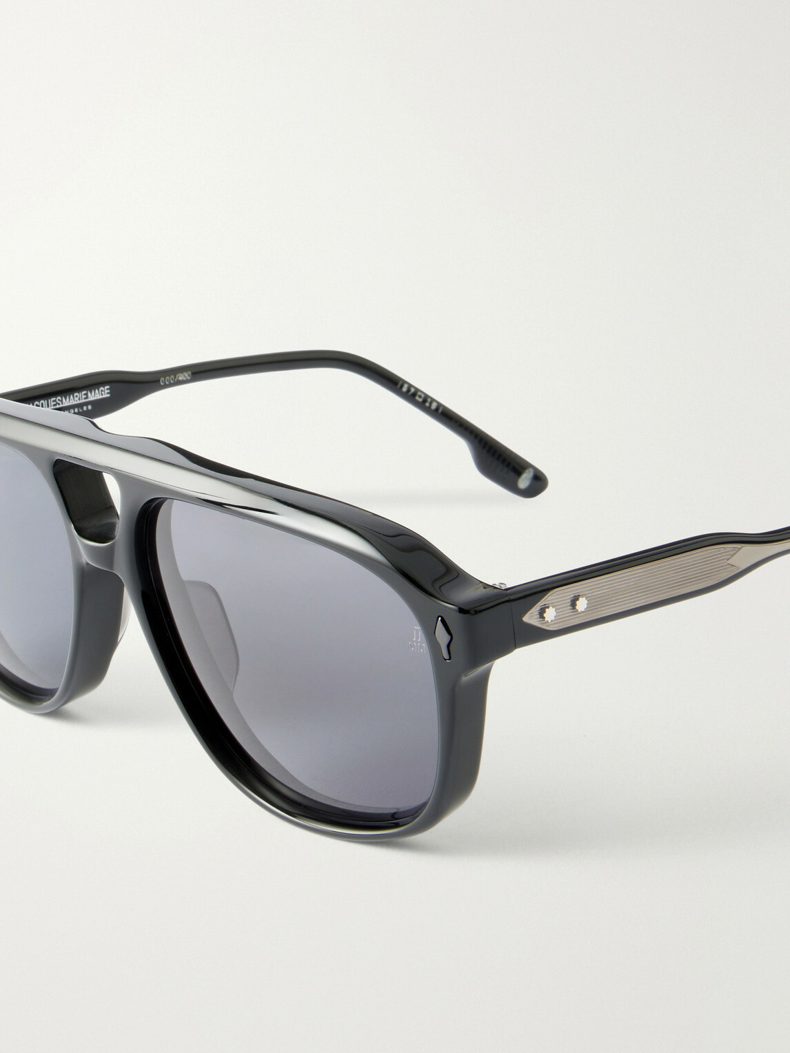 Jacques Marie Mage - Leonard Aviator-Style Acetate Sunglasses