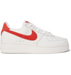 NIKE - Air Force 1 '07 Craft Full-Grain Leather and Suede Sneakers - White