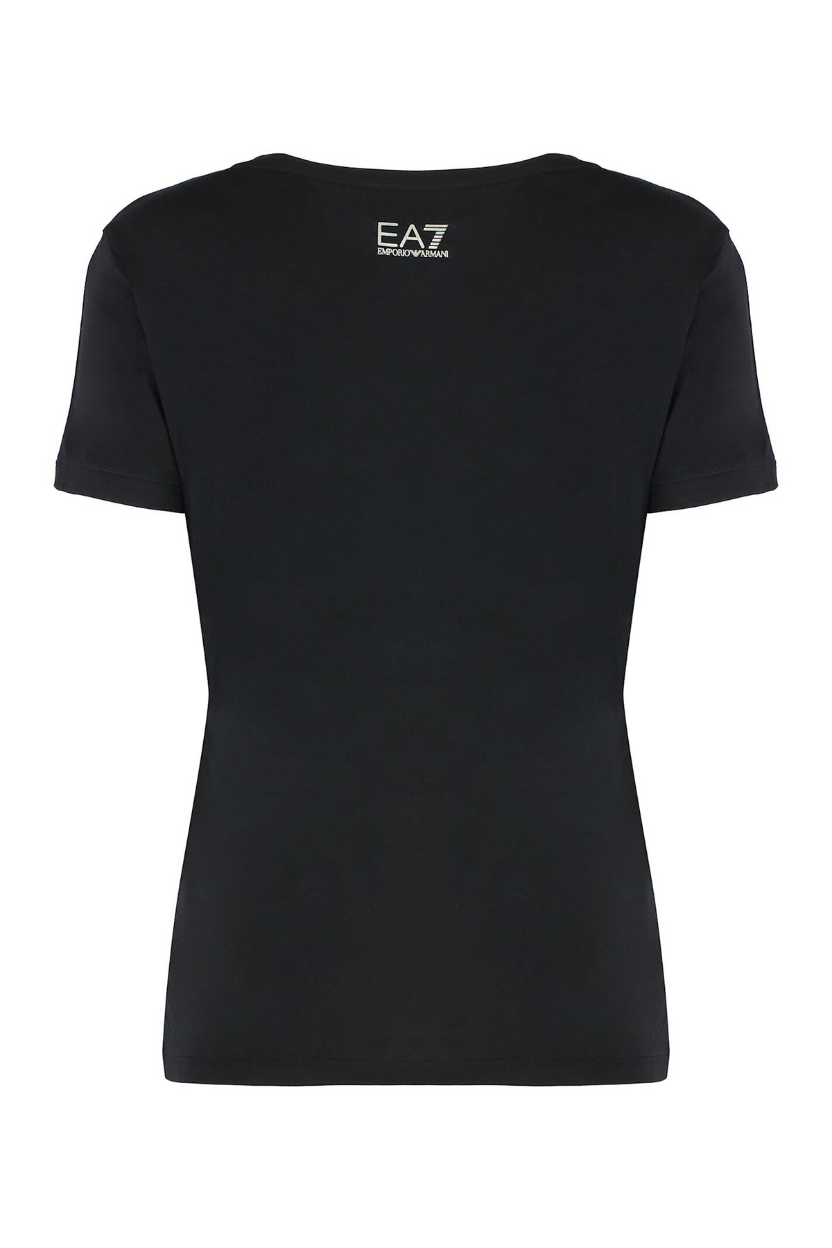 EA7 Viscose Crew-neck T-shirt