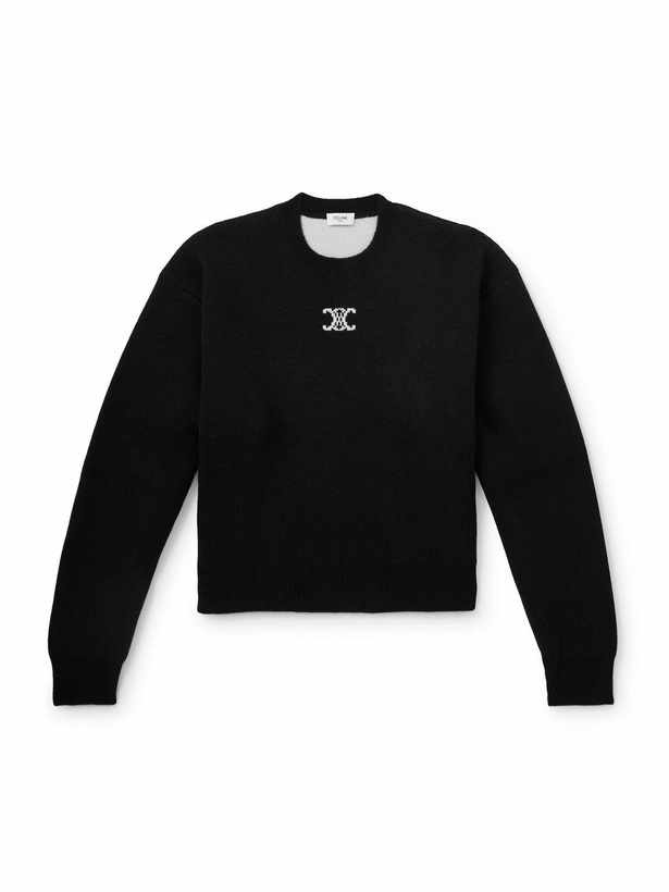 Photo: CELINE - Cashmere-Blend Sweater - Black