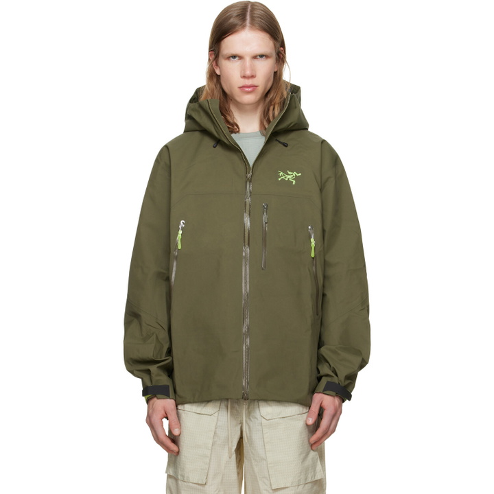Photo: Arc'teryx Khaki Beta SV Jacket