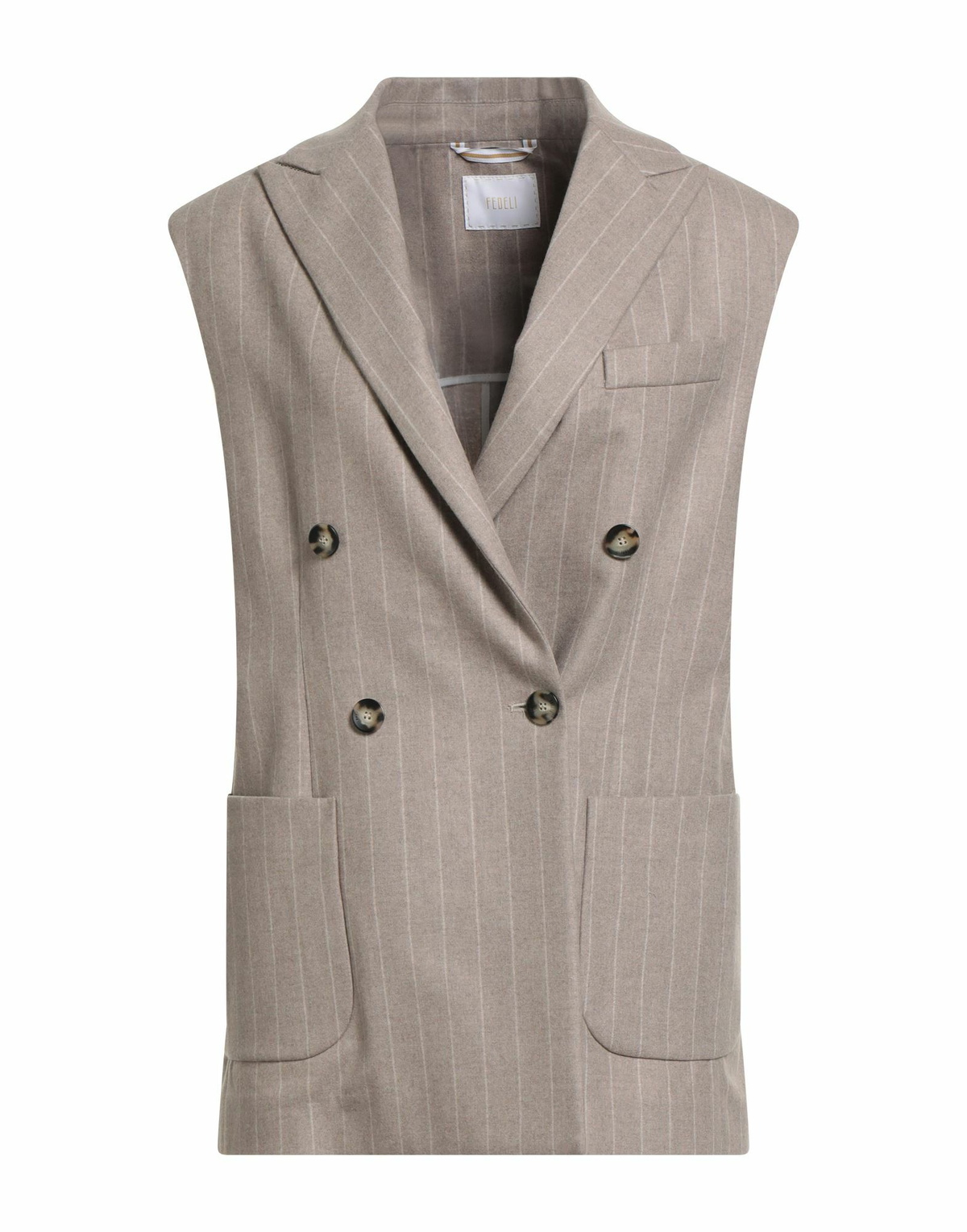 Fedeli Womens Blazer Taupe