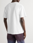 Sorry In Advance - Logo-Print Cotton-Jersey T-Shirt - White
