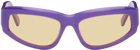 RETROSUPERFUTURE Purple Motore Sunglasses