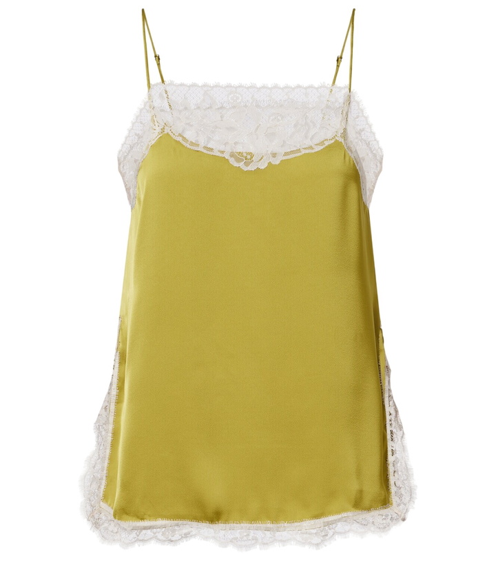 Photo: Faithfull Hanna lace-trimmed satin camisole