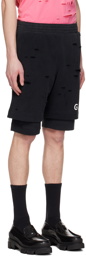 Givenchy Black Archetype Shorts