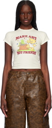 AMBUSH White 'Make Art' Baby T-shirt