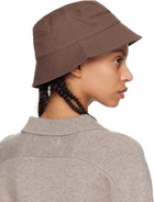 Nanushka Brown Caran Bucket Hat