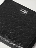 HUGO BOSS - Crosstown Cross-Grain Leather Zip-Around Wallet