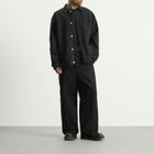 Comme des Garçons Homme Men's Washed Denim Jacket in Black