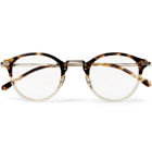 Mr Leight - Stanley C Round-Frame Tortoiseshell Acetate and Gold-Tone Optical Glasses - Tortoiseshell