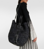 Proenza Schouler White Label Sullivan raffia bucket bag