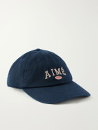 Aimé Leon Dore - Nyc Logo-Embroidered Cotton Cap - Blue