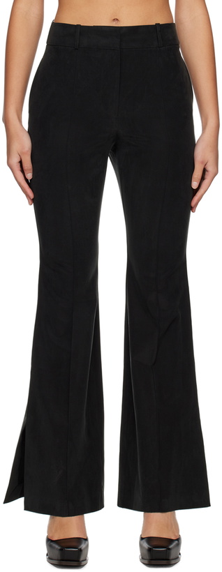 Photo: Yuzefi Black Flared Trousers