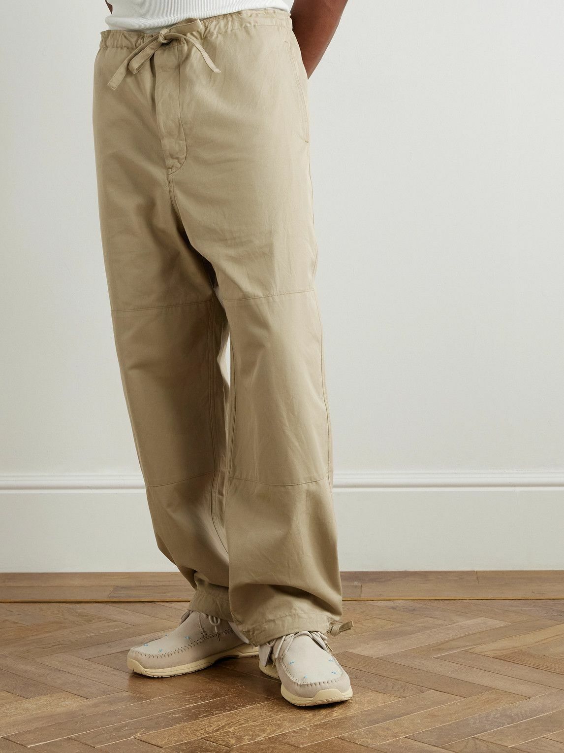 Visvim - Sharma Straight-Leg Cotton-Twill Drawstring Chinos