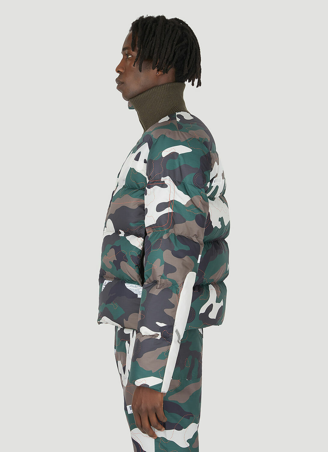 KANGHYUK Airbag Patched Down Jacket