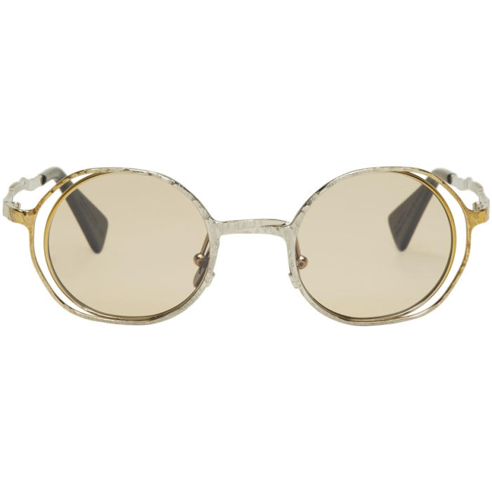 Photo: Kuboraum Gold and Silver Maske H11 Sunglasses