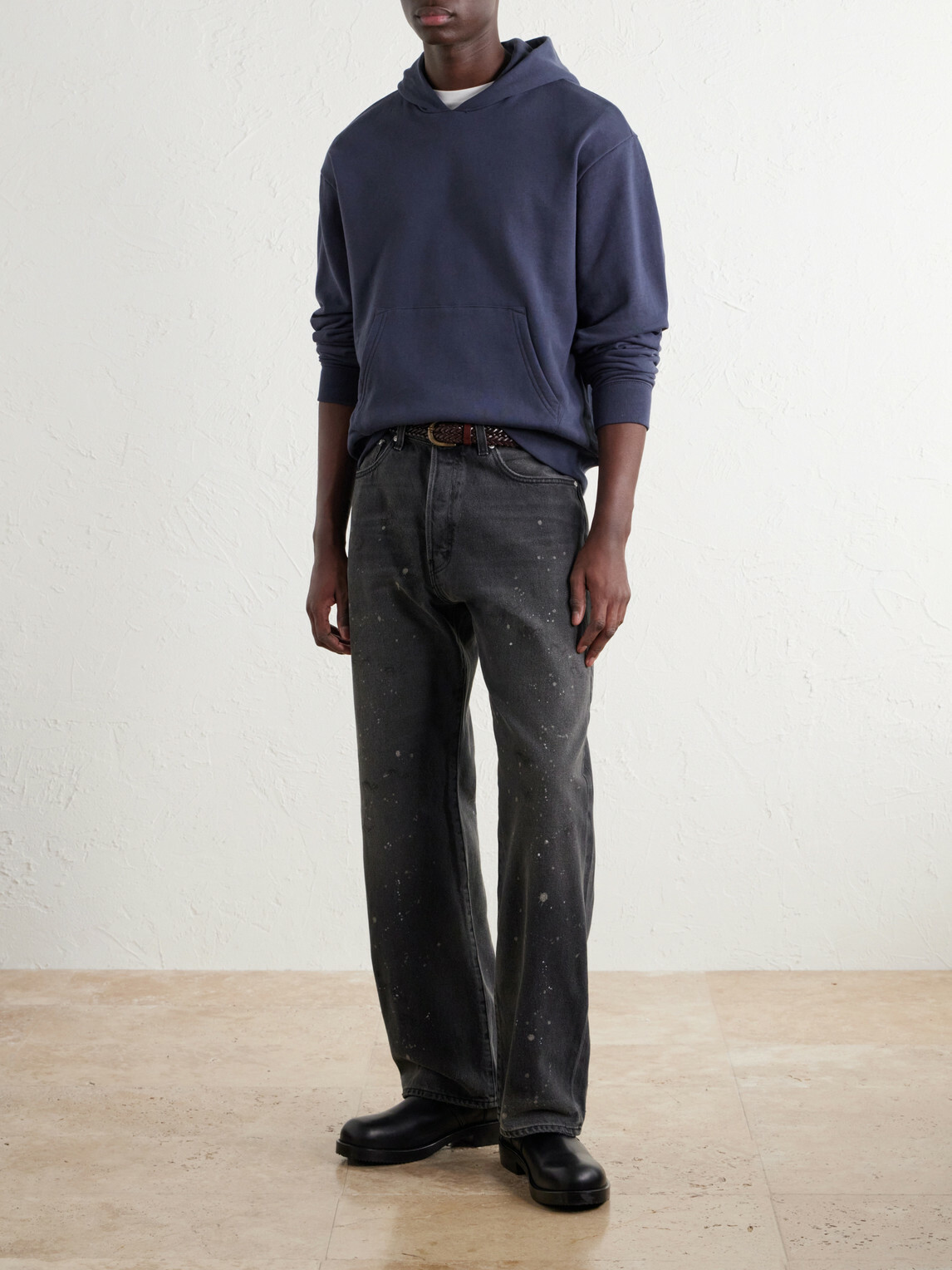 John Elliott - Cotton-Jersey Hoodie - Blue