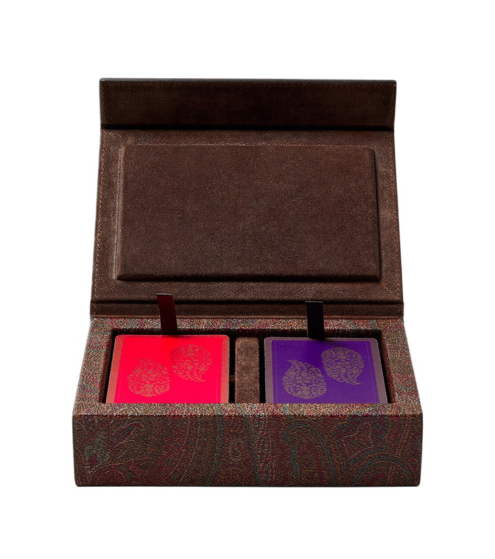 Photo: Etro Arnica playing cards set