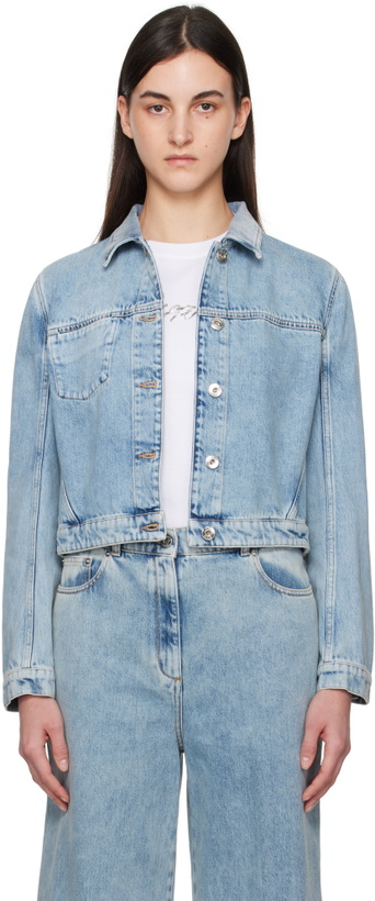 Photo: Lanvin Blue Short Denim Jacket