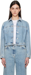 Lanvin Blue Short Denim Jacket