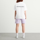 MKI Women's Signature Overlay T-Shirt Presented by END. in White/Lilac