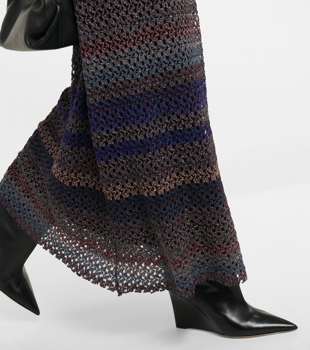 Missoni - Metallic lace maxi dress Missoni