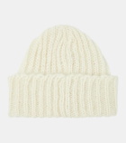 Loewe Logo mohair-blend beanie
