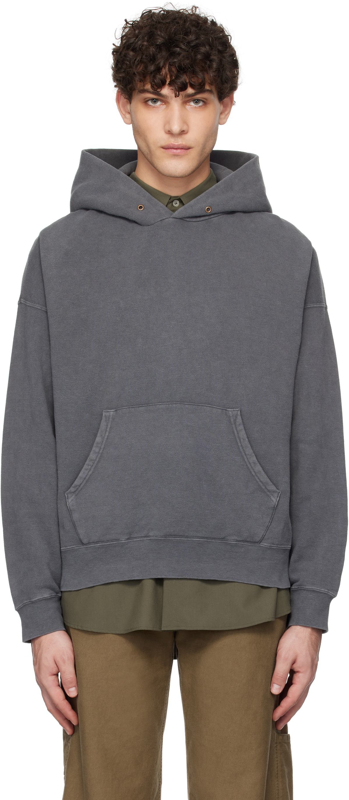 visvim Black Jumbo SB DMGD Hoodie Visvim