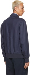 Brunello Cucinelli Blue Linen Jacket