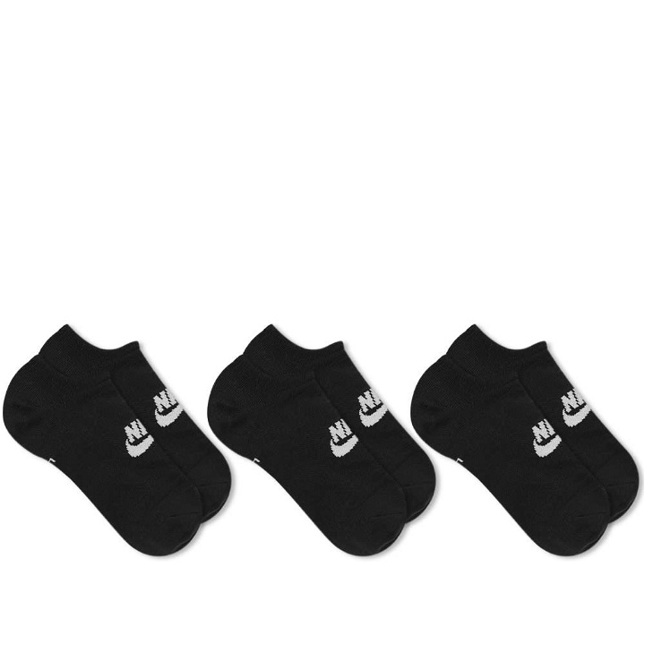 Photo: Nike Cotton Cushion Low Cut  Sock - 3 Pack