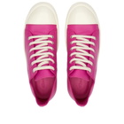 Rick Owens Women's Low Sneakers in Hot Pink/Milk