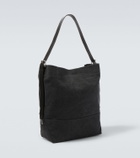 Lemaire Belted canvas tote bag
