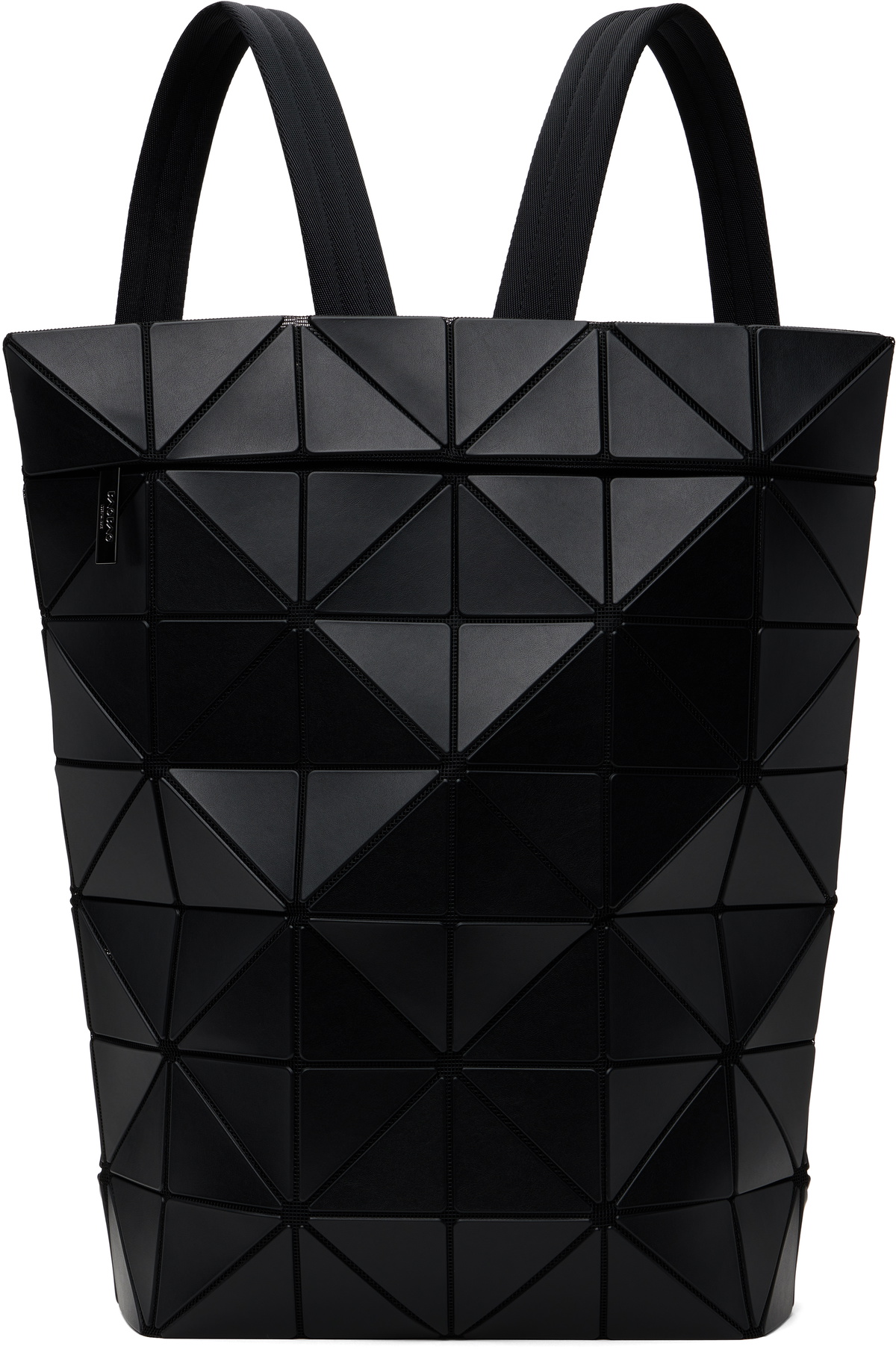 Bao Bao Issey Miyake Black Large Liner Backapck Bao Bao