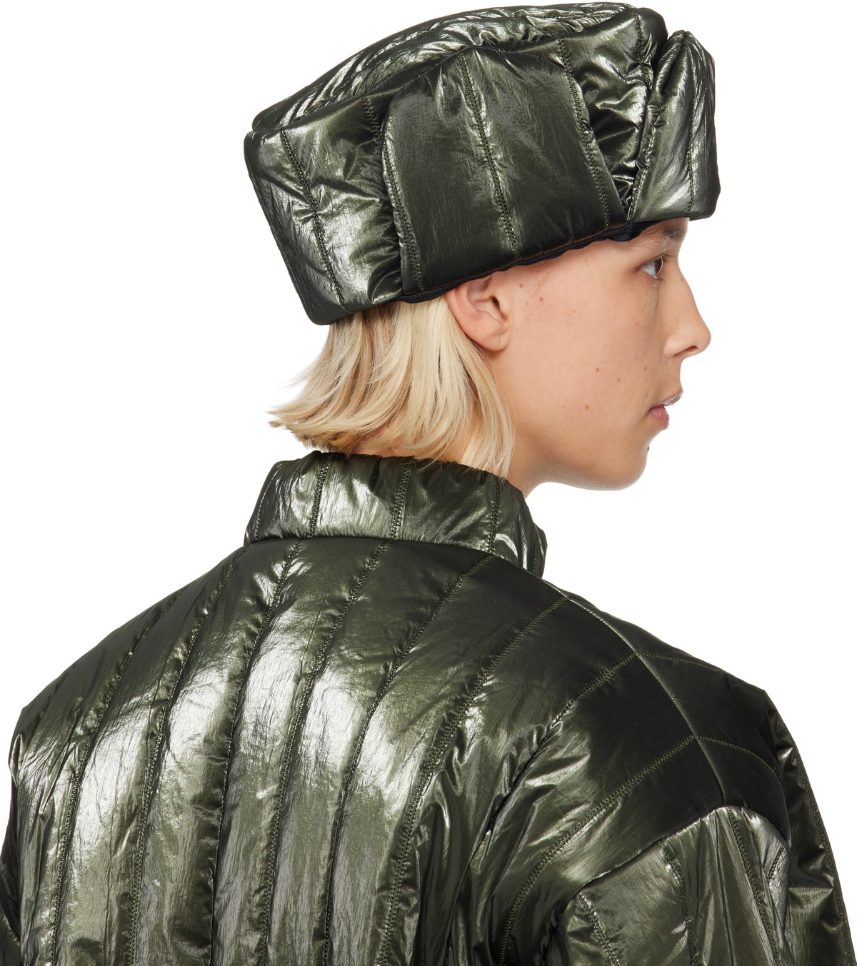 Nicklas Skovgaard SSENSE Exclusive Green Jody Cap