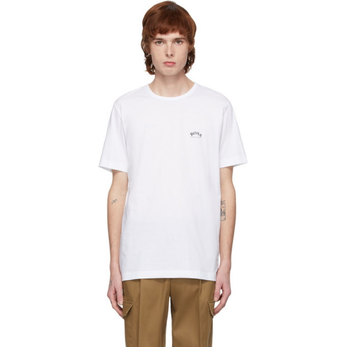 Photo: Boss White Logo T-Shirt