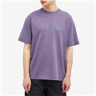 Gramicci Men's Carabiner T-Shirt in Purple Pigment